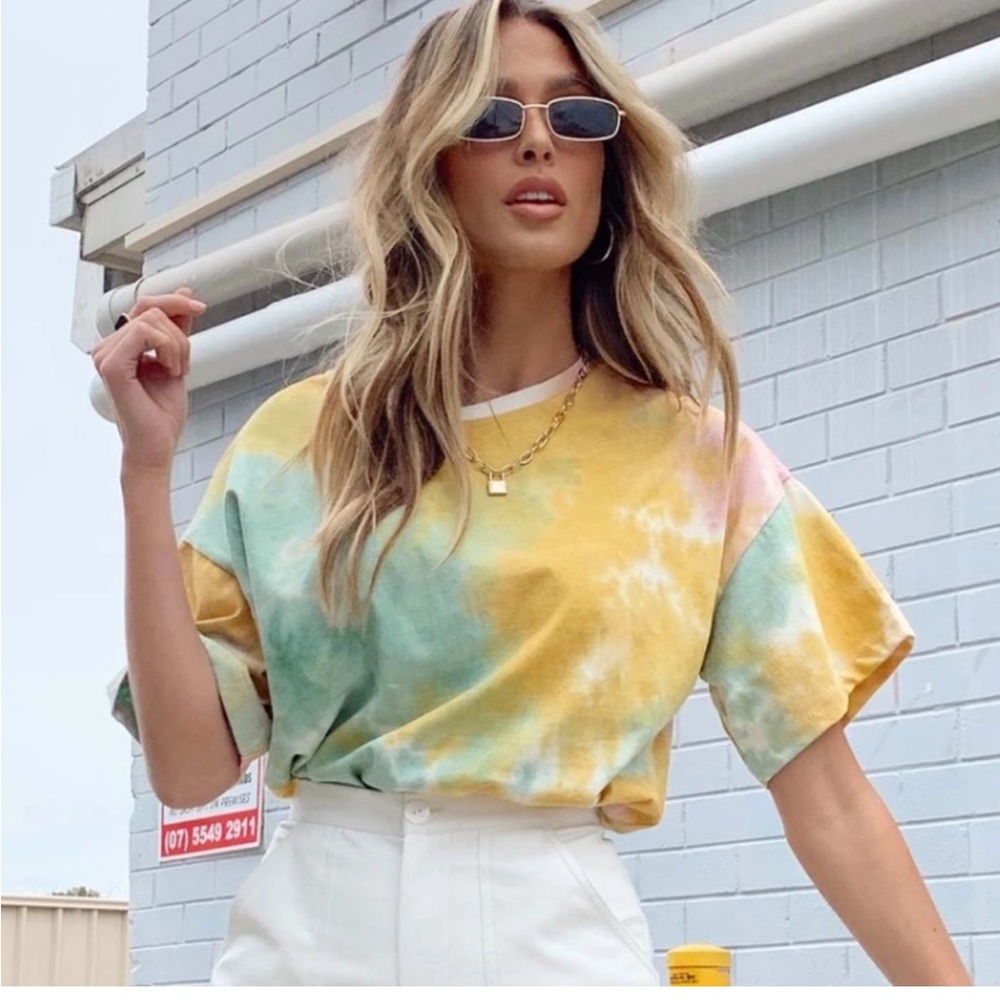 Princess Polly | tye die oversized tee